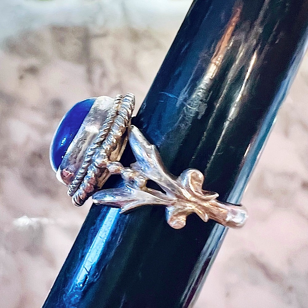 Vintage Handmade Ring Solid 925 Sterling Silver size 8! Good condition! - Picture 12 of 16